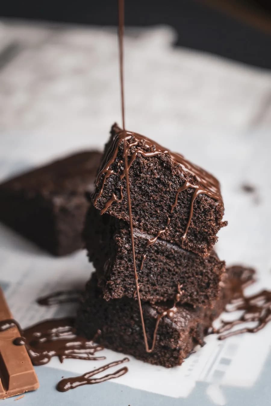 Choc-Brownie Stack